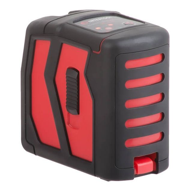 Мини-лазерный уровень, 2 лазерные головки INTERTOOL MT-3050, фото , изображение 9 | SNABZHENIE.com.ua