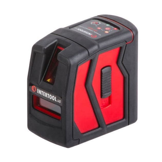 Мини-лазерный уровень, 2 лазерные головки INTERTOOL MT-3050, фото  | SNABZHENIE.com.ua