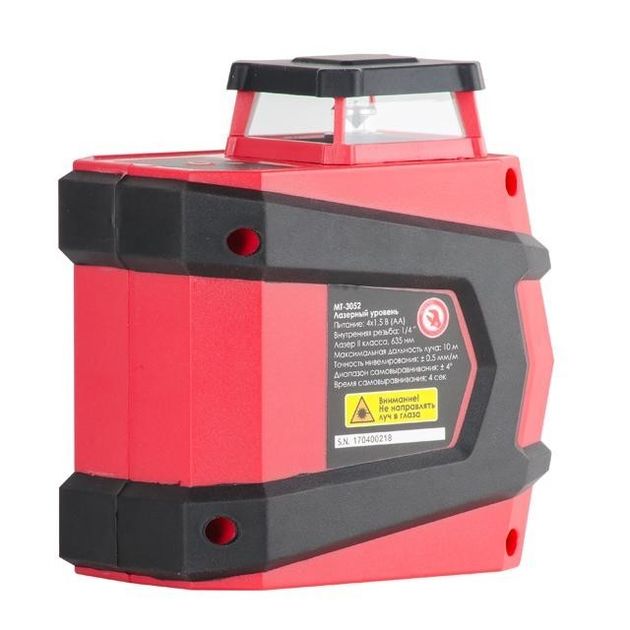 Уровень лазерный 360°, 2 лазерные головки INTERTOOL MT-3052, фото , изображение 5 | SNABZHENIE.com.ua Уровень лазерный 360°, 2 лазерные головки INTERTOOL MT-3052, фото , изображение 5 | SNABZHENIE.com.ua