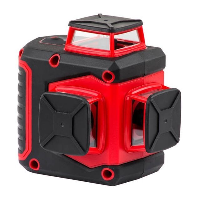 Уровень лазерный 360 градусов, 3 лазерные головки, зеленый лазер INTERTOOL MT-3067, фото , изображение 4 | SNABZHENIE.com.ua