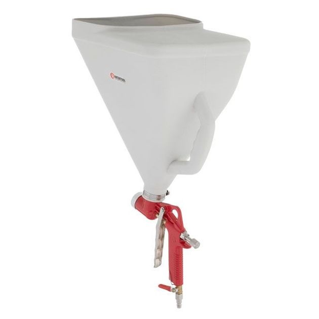 Распылитель штукатурный пневматический 9000мл 3-6 атм INTERTOOL, фото , изображение 5 | SNABZHENIE.com.ua