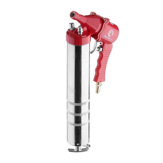 Пневматический пистолет для смазки с двумя насадками INTERTOOL PT-0607, фото  | SNABZHENIE.com.ua