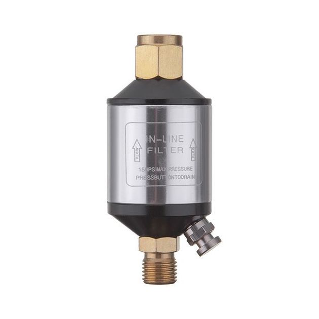Мини-фильтр для покрасочного пистолета INTERTOOL PT-1403, 1/4", фото  | SNABZHENIE.com.ua