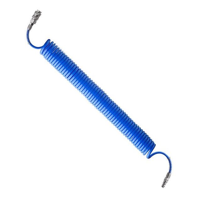 Шланг полиуретановый INTERTOOL PT-1707 спиральный 10 м, фото  | SNABZHENIE.com.ua