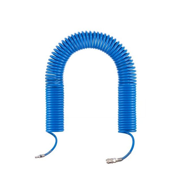 Шланг спиральный полиуретановый 6,5х10 мм, 15 м с соединениями INTERTOOL, фото , изображение 2 | SNABZHENIE.com.ua Шланг спиральный полиуретановый 6,5х10 мм, 15 м с соединениями INTERTOOL, фото , изображение 2 | SNABZHENIE.com.ua