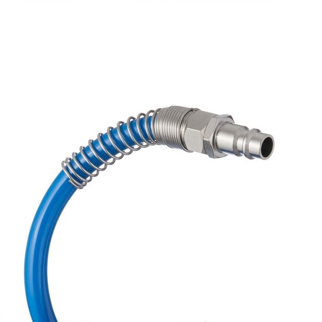 Шланг спиральный полиуретановый 6,5х10 мм, 15 м с соединениями INTERTOOL, фото , изображение 4 | SNABZHENIE.com.ua Шланг спиральный полиуретановый 6,5х10 мм, 15 м с соединениями INTERTOOL, фото , изображение 4 | SNABZHENIE.com.ua