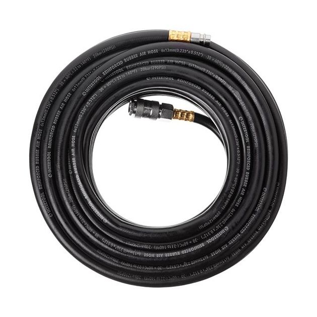 Шланг воздушный армированный 20 атм, 6*13мм, 20м с соединениями, фото , изображение 2 | SNABZHENIE.com.ua