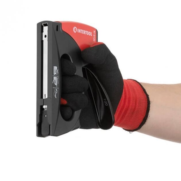 Степлер строительный INTERTOOL RT-0120, для скоб 11.3*0.7*6-14 мм, фото , изображение 6 | SNABZHENIE.com.ua Степлер строительный INTERTOOL RT-0120, для скоб 11.3*0.7*6-14 мм, фото , изображение 6 | SNABZHENIE.com.ua