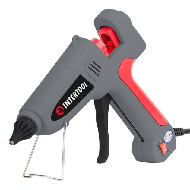 Пістолет клеєвий INTERTOOL RT-1106 100(300) Вт, 230 В, 215-230 °C під стержні 10.8-11.5 мм, 13-30 г/мин., фото , зображення 6 | SNABZHENIE.com.ua Пістолет клеєвий INTERTOOL RT-1106 100(300) Вт, 230 В, 215-230 °C під стержні 10.8-11.5 мм, 13-30 г/мин., фото , зображення 6 | SNABZHENIE.com.ua