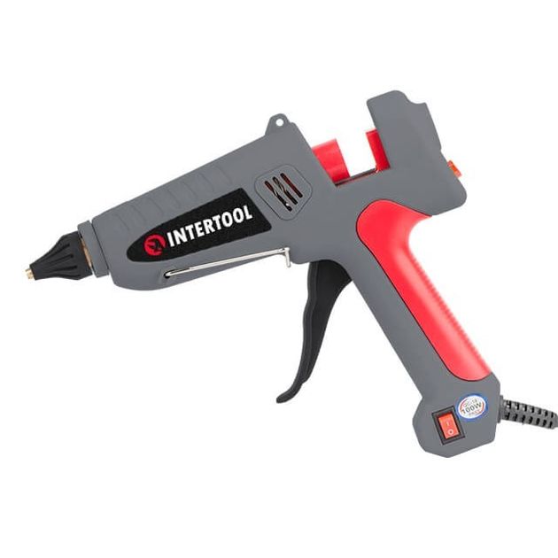 Клеевой пистолет INTERTOOL RT-1106, 100(300) Вт, 230 В, 10.8-11.5 мм, фото  | SNABZHENIE.com.ua