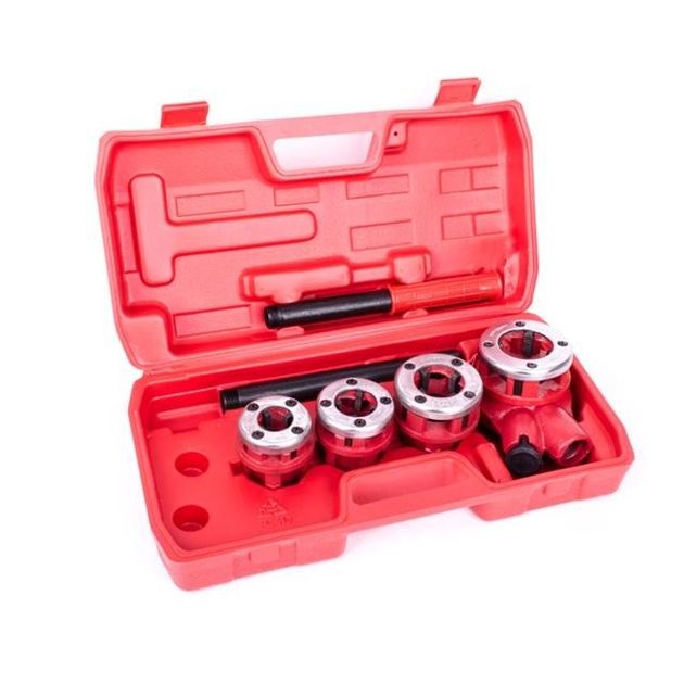 Набор плашек 4 шт. для нарезки резьбы INTERTOOL SD-8004, фото , изображение 2 | SNABZHENIE.com.ua