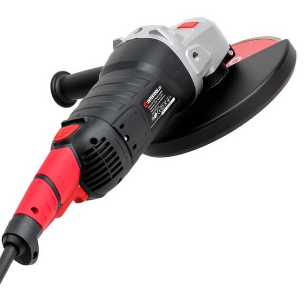 Угловая шлифмашина INTERTOOL WT-0228, 2400 Вт, диаметр круга 230 мм, 6300 об/мин, плавный пуск, фото , изображение 6 | SNABZHENIE.com.ua Угловая шлифмашина INTERTOOL WT-0228, 2400 Вт, диаметр круга 230 мм, 6300 об/мин, плавный пуск, фото , изображение 6 | SNABZHENIE.com.ua
