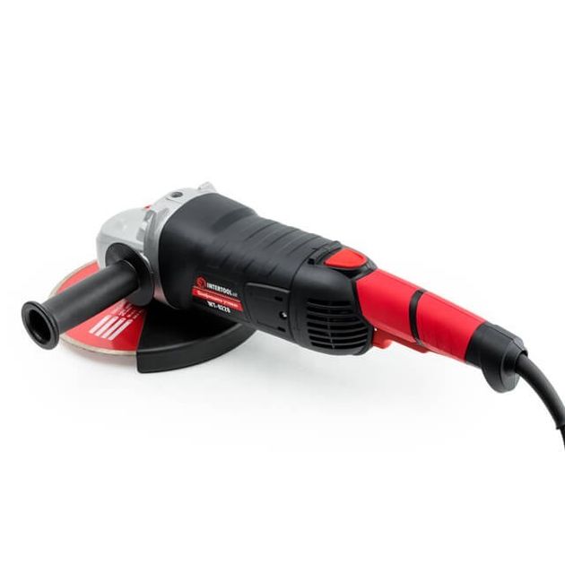 Угловая шлифмашина INTERTOOL WT-0228, 2400 Вт, диаметр круга 230 мм, 6300 об/мин, плавный пуск, фото , изображение 10 | SNABZHENIE.com.ua Угловая шлифмашина INTERTOOL WT-0228, 2400 Вт, диаметр круга 230 мм, 6300 об/мин, плавный пуск, фото , изображение 10 | SNABZHENIE.com.ua