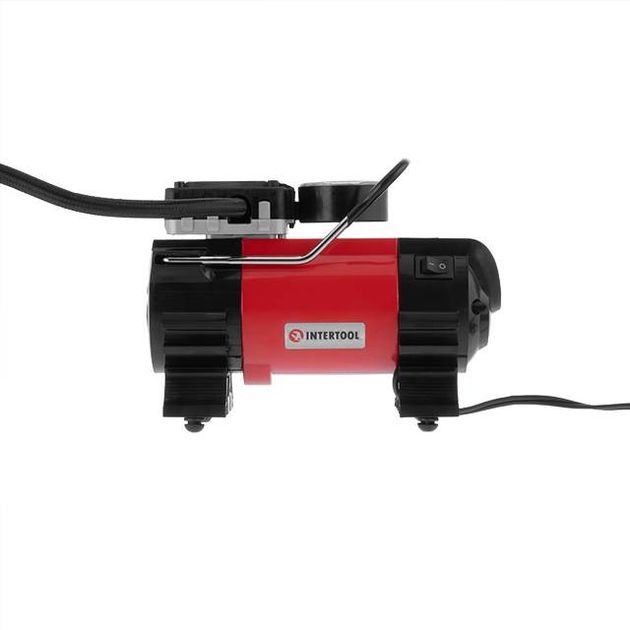 Автомобильный компрессор 12 В, один цилиндр 19 мм INTERTOOL AC-0001, фото , изображение 4 | SNABZHENIE.com.ua Автомобильный компрессор 12 В, один цилиндр 19 мм INTERTOOL AC-0001, фото , изображение 4 | SNABZHENIE.com.ua