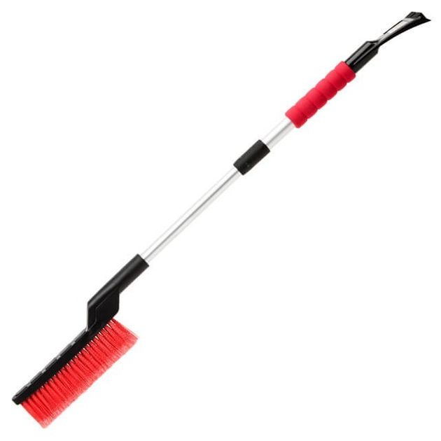 Телескопическая щетка со скребком 68-86см INTERTOOL AT-0118, фото , изображение 2 | SNABZHENIE.com.ua Телескопическая щетка со скребком 68-86см INTERTOOL AT-0118, фото , изображение 2 | SNABZHENIE.com.ua