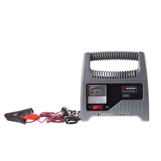 Зарядное устройство для аккумуляторов 6/12 В INTERTOOL AT-3014, фото , изображение 2 | SNABZHENIE.com.ua Зарядное устройство для аккумуляторов 6/12 В INTERTOOL AT-3014, фото , изображение 2 | SNABZHENIE.com.ua