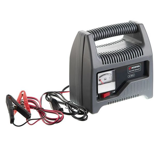 Зарядное устройство для аккумуляторов 6/12 В INTERTOOL AT-3014, фото , изображение 3 | SNABZHENIE.com.ua Зарядное устройство для аккумуляторов 6/12 В INTERTOOL AT-3014, фото , изображение 3 | SNABZHENIE.com.ua