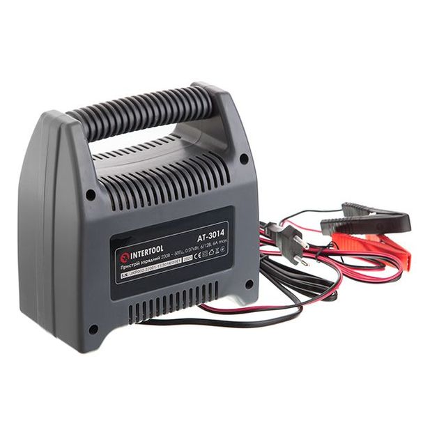 Зарядное устройство для аккумуляторов 6/12 В INTERTOOL AT-3014, фото , изображение 4 | SNABZHENIE.com.ua Зарядное устройство для аккумуляторов 6/12 В INTERTOOL AT-3014, фото , изображение 4 | SNABZHENIE.com.ua