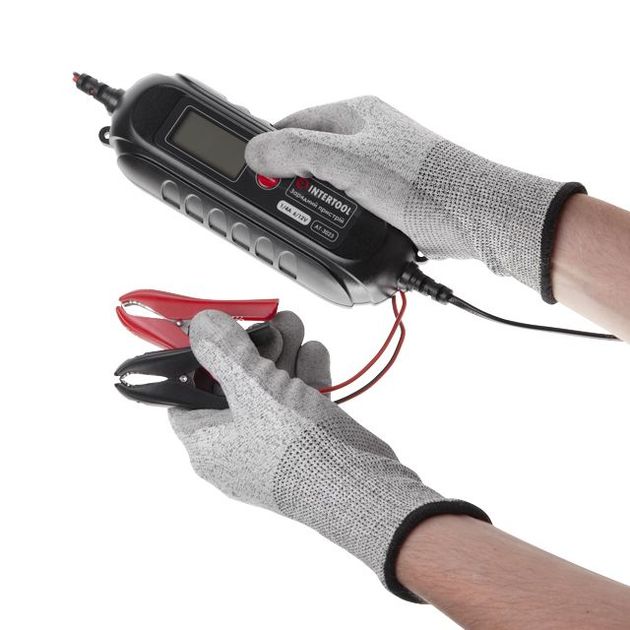 Зарядное устройство INTERTOOL AT-3023, 6/12 В, 0.8/3.8 А, 230 В, дисплей, фото , изображение 6 | SNABZHENIE.com.ua