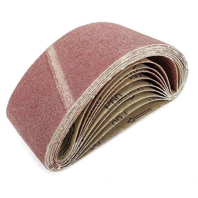 Шлифовальная лента 75x457 мм, зерно 60, уп. 10 шт. INTERTOOL, фото , изображение 2 | SNABZHENIE.com.ua Шлифовальная лента 75x457 мм, зерно 60, уп. 10 шт. INTERTOOL, фото , изображение 2 | SNABZHENIE.com.ua