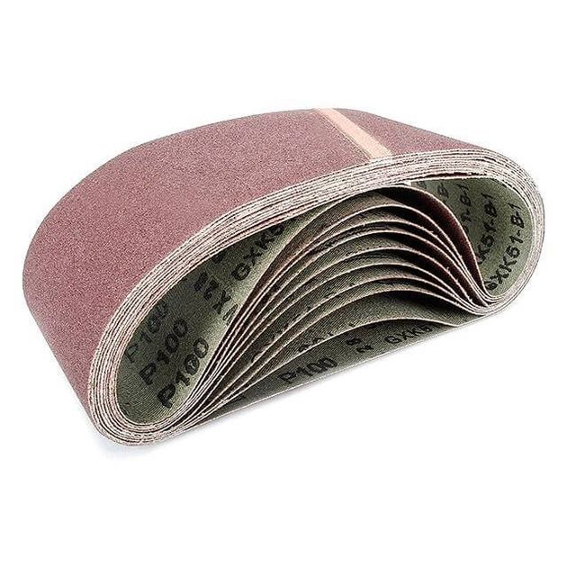 Шлифовальная лента 75x457 мм, зерно 100, уп. 10 шт. INTERTOOL, фото , изображение 2 | SNABZHENIE.com.ua Шлифовальная лента 75x457 мм, зерно 100, уп. 10 шт. INTERTOOL, фото , изображение 2 | SNABZHENIE.com.ua