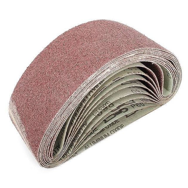 Шлифовальная лента 75x533 мм, зерно 60, упак. 10 шт. INTERTOOL, фото , изображение 2 | SNABZHENIE.com.ua Шлифовальная лента 75x533 мм, зерно 60, упак. 10 шт. INTERTOOL, фото , изображение 2 | SNABZHENIE.com.ua