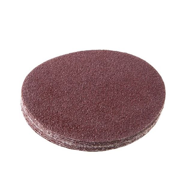 Круг наждачний самоклеючийся, папір клас E, щільність 220 г/м², 125 мм, К40, уп. 10 ед. INTERTOOL BT-0554, фото , зображення 2 | SNABZHENIE.com.ua Круг наждачний самоклеючийся, папір клас E, щільність 220 г/м², 125 мм, К40, уп. 10 ед. INTERTOOL BT-0554, фото , зображення 2 | SNABZHENIE.com.ua