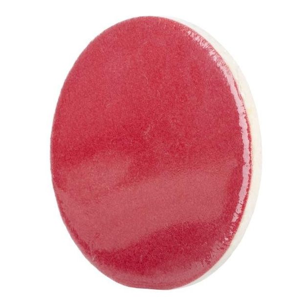 Полировальный диск из войлока самоклеящийся 125*7 мм INTERTOOL BT-0601, фото , изображение 2 | SNABZHENIE.com.ua