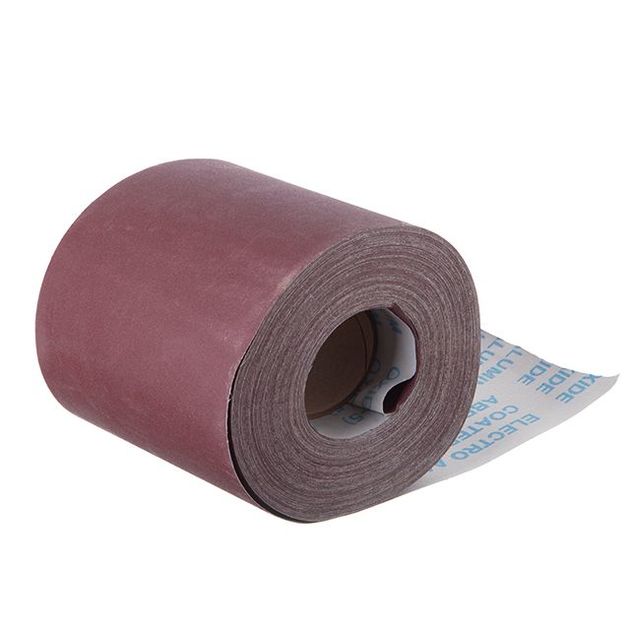 Шлифовальная шкурка К180, 20 см x 50 м INTERTOOL BT-0723, фото  | SNABZHENIE.com.ua