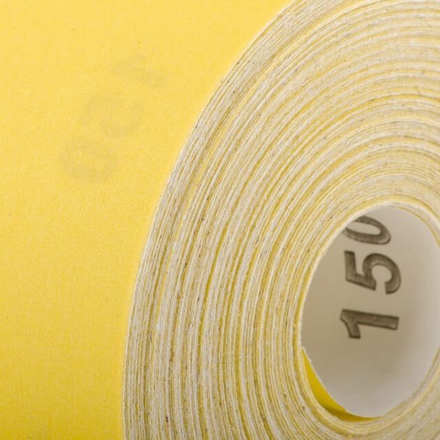 Шлифовальная шкурка К150, 115 мм, 50 м на бумажной основе INTERTOOL, фото , изображение 4 | SNABZHENIE.com.ua Шлифовальная шкурка К150, 115 мм, 50 м на бумажной основе INTERTOOL, фото , изображение 4 | SNABZHENIE.com.ua