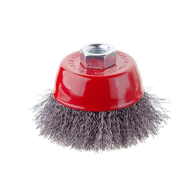 Щетка чашечная 85 мм для УШМ М14 INTERTOOL BT-1085, фото  | SNABZHENIE.com.ua