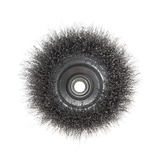 Щітка чашечна 125 мм, для УШМ, М14 (витая проволока) INTERTOOL BT-1125, фото , зображення 3 | SNABZHENIE.com.ua