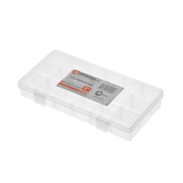 Органайзер INTERTOOL BX-4000 9 230х125х35мм, фото , изображение 2 | SNABZHENIE.com.ua Органайзер INTERTOOL BX-4000 9 230х125х35мм, фото , изображение 2 | SNABZHENIE.com.ua