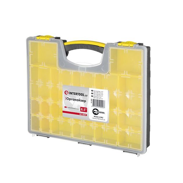 Органайзер пластиковый INTERTOOL BX-4009, 420x335x62 мм, фото  | SNABZHENIE.com.ua