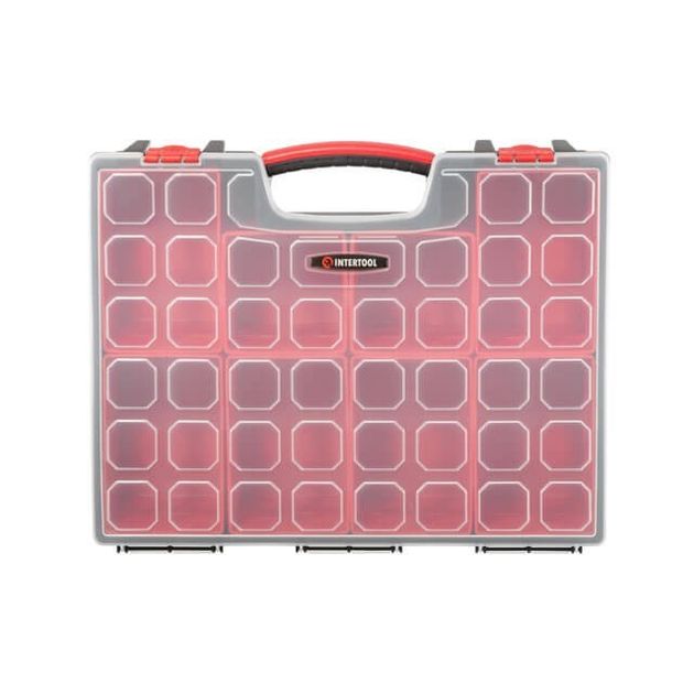 Органайзер 16 лотков INTERTOOL BX-4034, 41.5х33х11 см, фото , изображение 6 | SNABZHENIE.com.ua Органайзер 16 лотков INTERTOOL BX-4034, 41.5х33х11 см, фото , изображение 6 | SNABZHENIE.com.ua