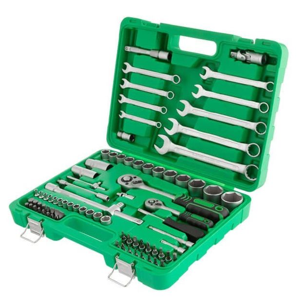 Набор инструментов INTERTOOL ET-6082SP, 82 предмета, 1/2 & 1/4, фото  | SNABZHENIE.com.ua
