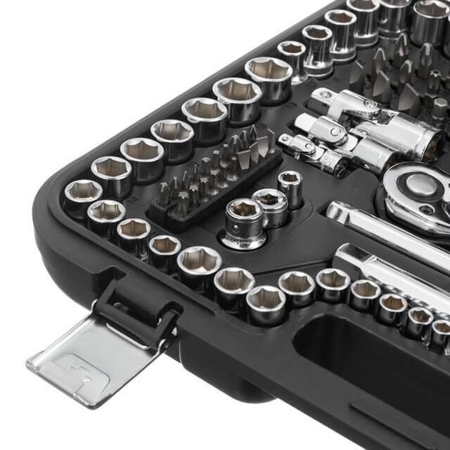 Набор инструментов 1/2" & 3/8" & 1/4", 171ед., Cr-V STORM INTERTOOL ET-8171, фото , зображення 7 | SNABZHENIE.com.ua Набор инструментов 1/2" & 3/8" & 1/4", 171ед., Cr-V STORM INTERTOOL ET-8171, фото , зображення 7 | SNABZHENIE.com.ua