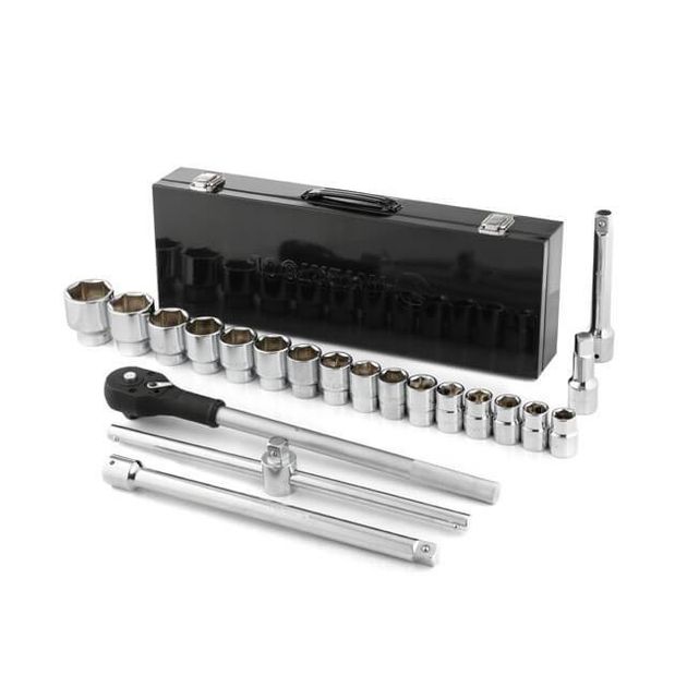 Набор инструментов 3/4", 21 ед., Cr-V STORM INTERTOOL ET-8321, фото , изображение 3 | SNABZHENIE.com.ua