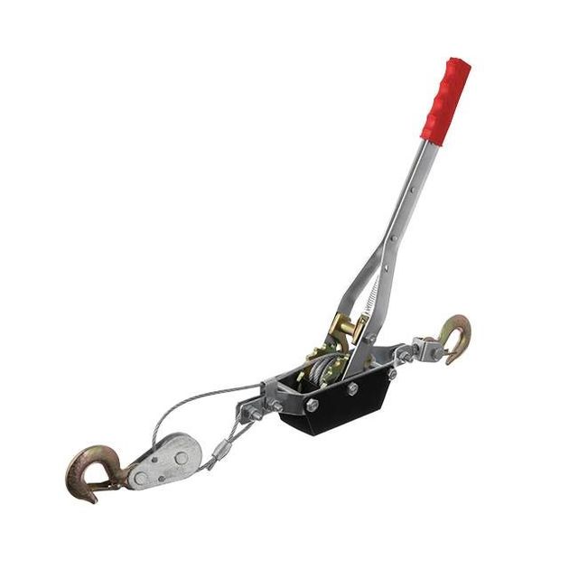 Лебедка рычажная 2 т, трос 1.50 м * 4.5 мм, длина 0,75 м INTERTOOL, фото  | SNABZHENIE.com.ua