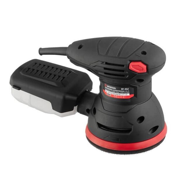 Шлифмашина эксцентриковая 125 мм, 300 Вт, 5000-12000 об/мин INTERTOOL WT-0541, фото , изображение 7 | SNABZHENIE.com.ua Шлифмашина эксцентриковая 125 мм, 300 Вт, 5000-12000 об/мин INTERTOOL WT-0541, фото , изображение 7 | SNABZHENIE.com.ua