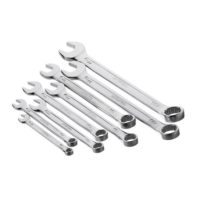 Набор ключей комбинированных 8шт., 6-19мм, Сr-V, DIN3113, STORM INTERTOOL XT-1002, фото , зображення 3 | SNABZHENIE.com.ua Набор ключей комбинированных 8шт., 6-19мм, Сr-V, DIN3113, STORM INTERTOOL XT-1002, фото , зображення 3 | SNABZHENIE.com.ua