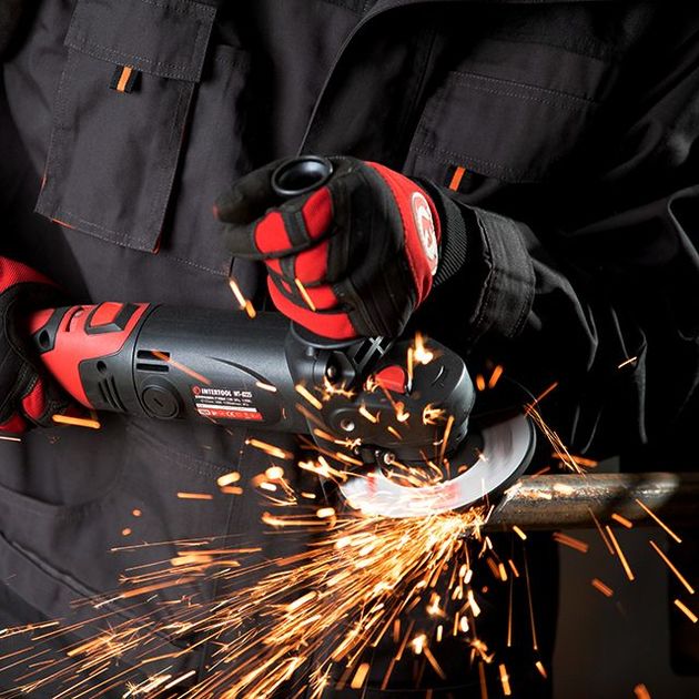 Диск зачистной по металлу 125x6x22,2 мм INTERTOOL CT-4022, фото , зображення 5 | SNABZHENIE.com.ua Диск зачистной по металлу 125x6x22,2 мм INTERTOOL CT-4022, фото , зображення 5 | SNABZHENIE.com.ua