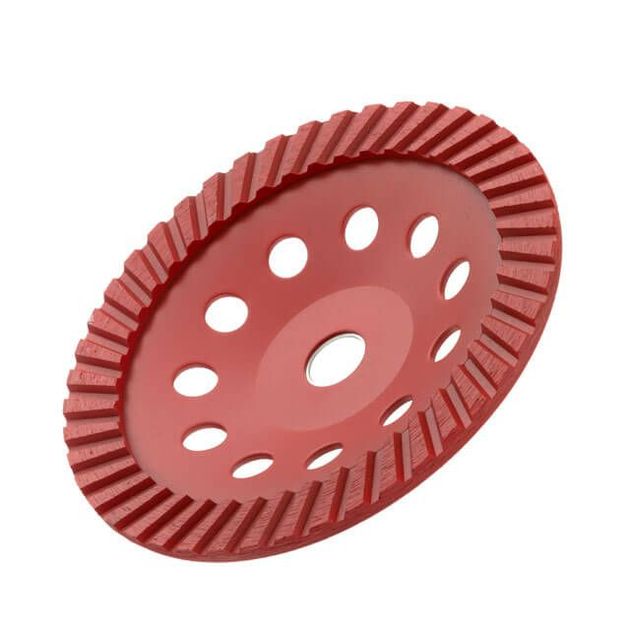 Фреза алмазная шлифовальная Turbo 180x22,2 мм INTERTOOL CT-6280, фото , изображение 2 | SNABZHENIE.com.ua Фреза алмазная шлифовальная Turbo 180x22,2 мм INTERTOOL CT-6280, фото , изображение 2 | SNABZHENIE.com.ua