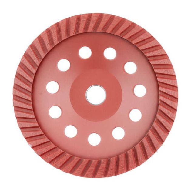 Фреза алмазная шлифовальная Turbo 180x22,2 мм INTERTOOL CT-6280, фото  | SNABZHENIE.com.ua