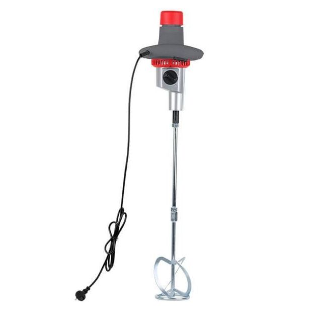 Міксер будівельний електричний 1200 Вт, 2 швидкості INTERTOOL DT-0130, фото  | SNABZHENIE.com.ua