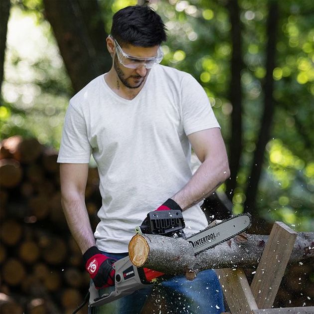 Пила цепна електрична 2400Вт, шина 40см, SDS-система натяжки ланцюга, прямий двигун. INTERTOOL DT-2206, фото , зображення 9 | SNABZHENIE.com.ua Пила цепна електрична 2400Вт, шина 40см, SDS-система натяжки ланцюга, прямий двигун. INTERTOOL DT-2206, фото , зображення 9 | SNABZHENIE.com.ua