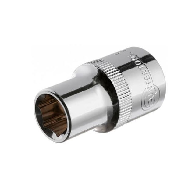 Головка шестигранная 1/2" 11x38 мм хром-ванадий INTERTOOL ET-0011, фото  | SNABZHENIE.com.ua