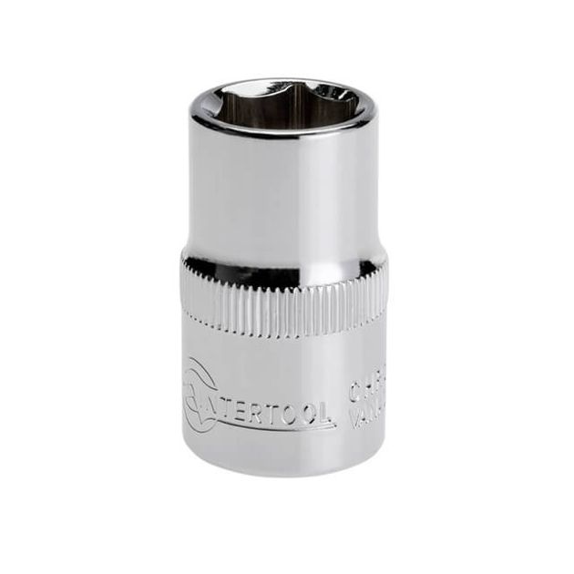 Головка шестигранная 1/2", 15x38 мм, хром-ванадий INTERTOOL, фото , изображение 2 | SNABZHENIE.com.ua Головка шестигранная 1/2", 15x38 мм, хром-ванадий INTERTOOL, фото , изображение 2 | SNABZHENIE.com.ua