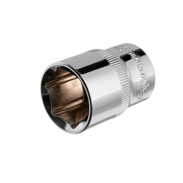 Головка шестигранная 1/2" 20x38 мм хром-ванадий INTERTOOL ET-0020, фото  | SNABZHENIE.com.ua