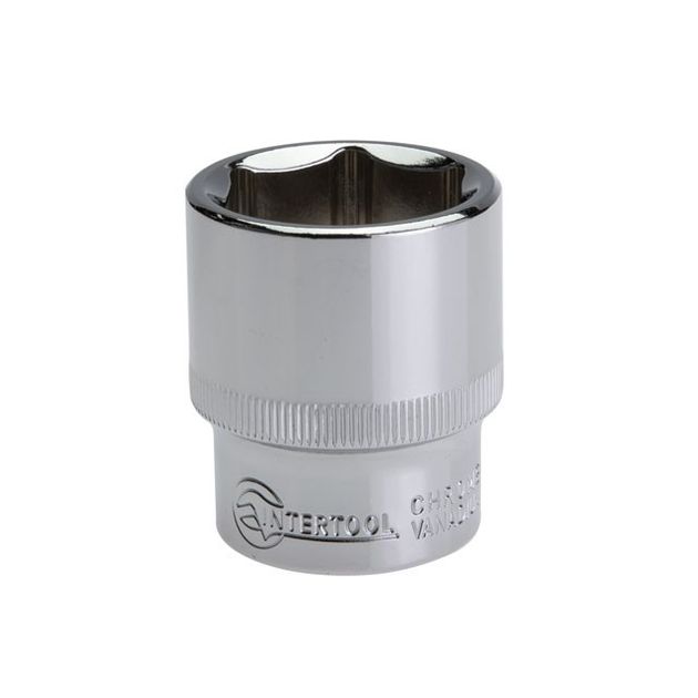 Головка шестигранная 1/2" 27x42 мм хром-ванадий INTERTOOL ET-0027, фото , изображение 2 | SNABZHENIE.com.ua Головка шестигранная 1/2" 27x42 мм хром-ванадий INTERTOOL ET-0027, фото , изображение 2 | SNABZHENIE.com.ua